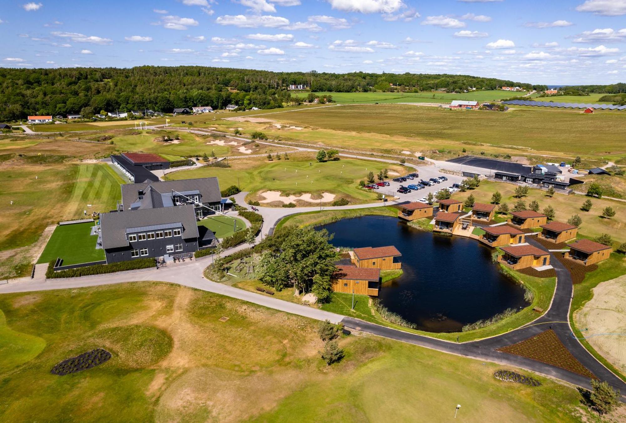 Halmstad Golfarena Hotell & Laegenheter Strandlida ภายนอก รูปภาพ