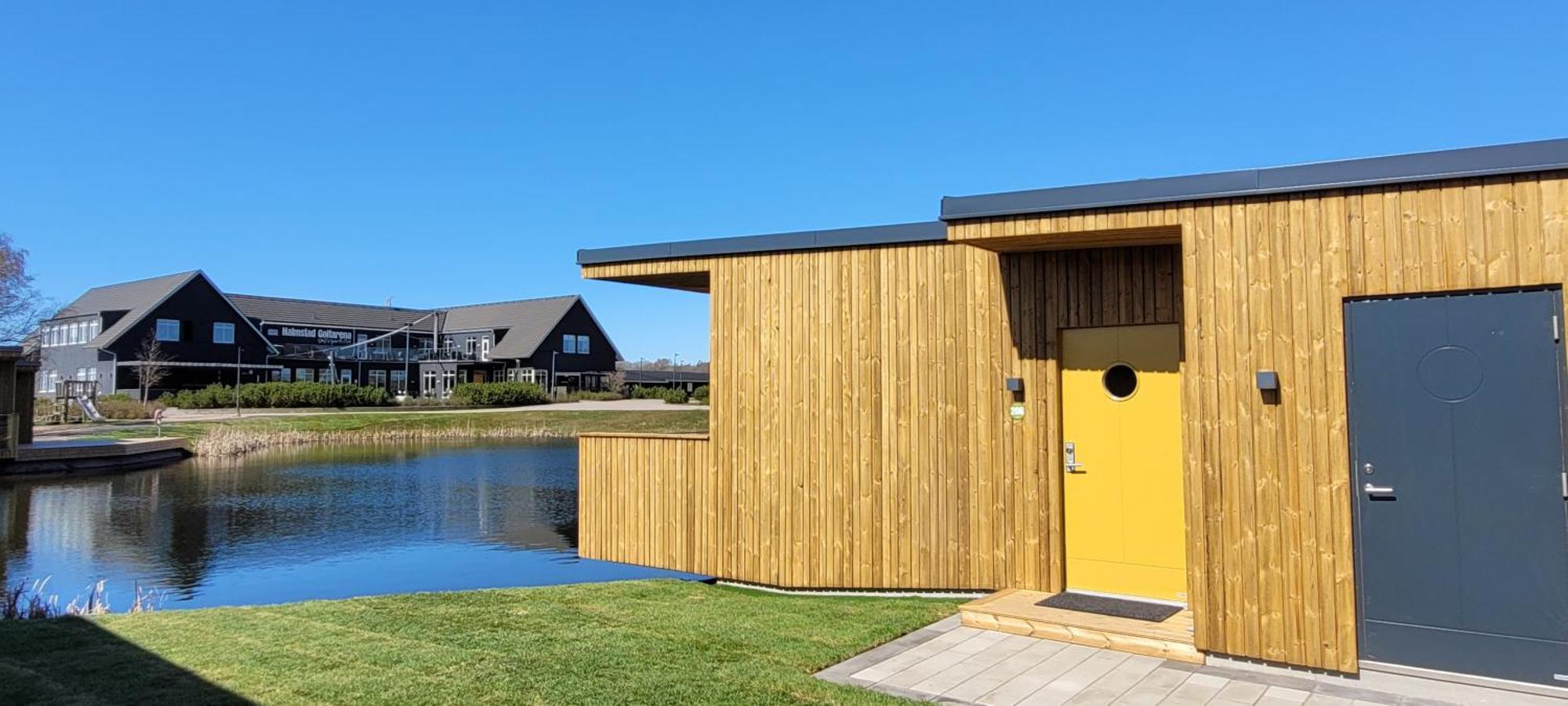Halmstad Golfarena Hotell & Laegenheter Strandlida ภายนอก รูปภาพ